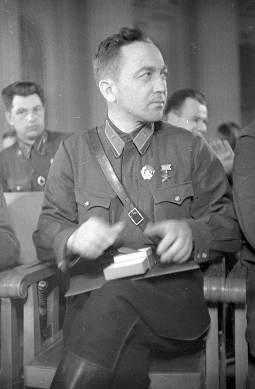 Герой Советского Союза Анатолий Александрович Дьяконов, 21 марта 1940, г. Москва