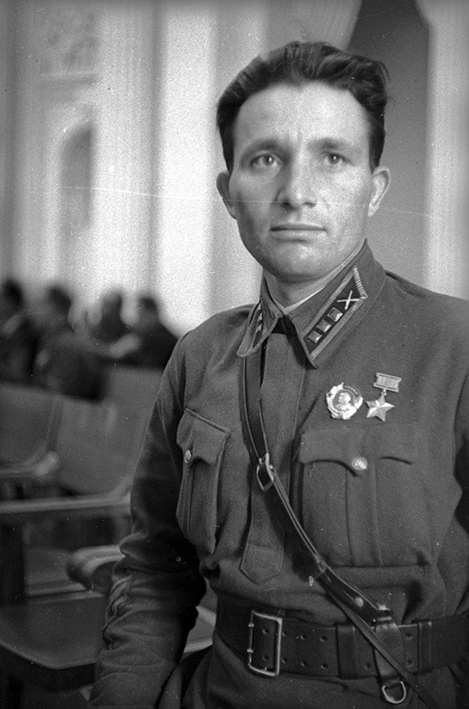Герой Советского Союза Демид Шевенок, 1940 год, г. Москва