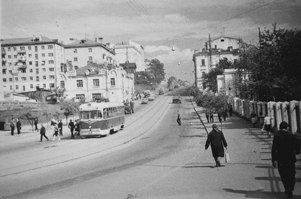 На улочках Владивостока, 1950 - 1968, г. Владивосток. 