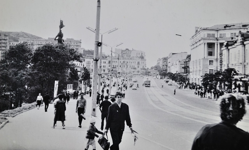 Центральная улица Владивостока, 1961 - 1968, г. Владивосток. 