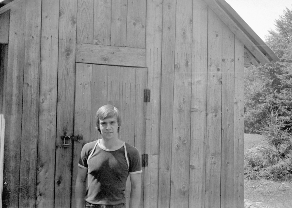 Владимир Карлов в Закарпатье, 1 - 29 августа 1978, Закарпатская обл., Межгорский р-н. 