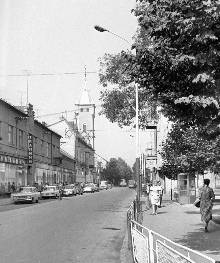 Реформатская церковь в Мукачеве, 15 - 30 августа 1978, Закарпатская обл., г. Мукачево. 