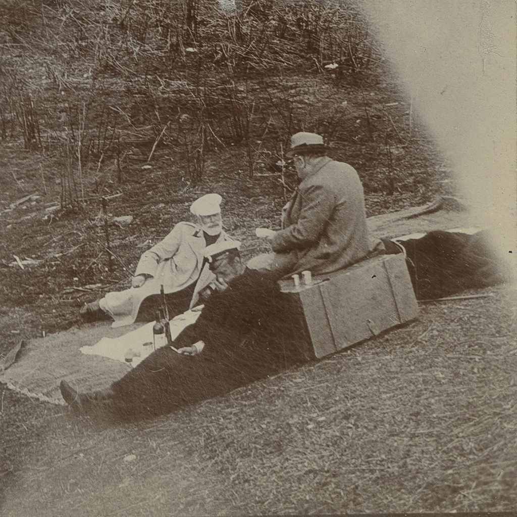 Великий князь Георгий Александрович на пикнике, 1 января 1899 - 28 июня 1899, Тифлисская губ., пос. Абастумани