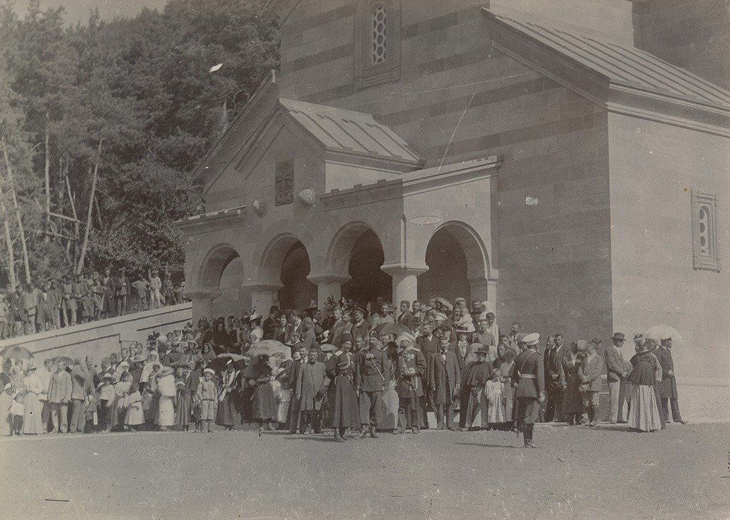 Церковь Александра Невского (Новая Зарзма), июль 1899, Тифлисская губ., пос. Абастумани