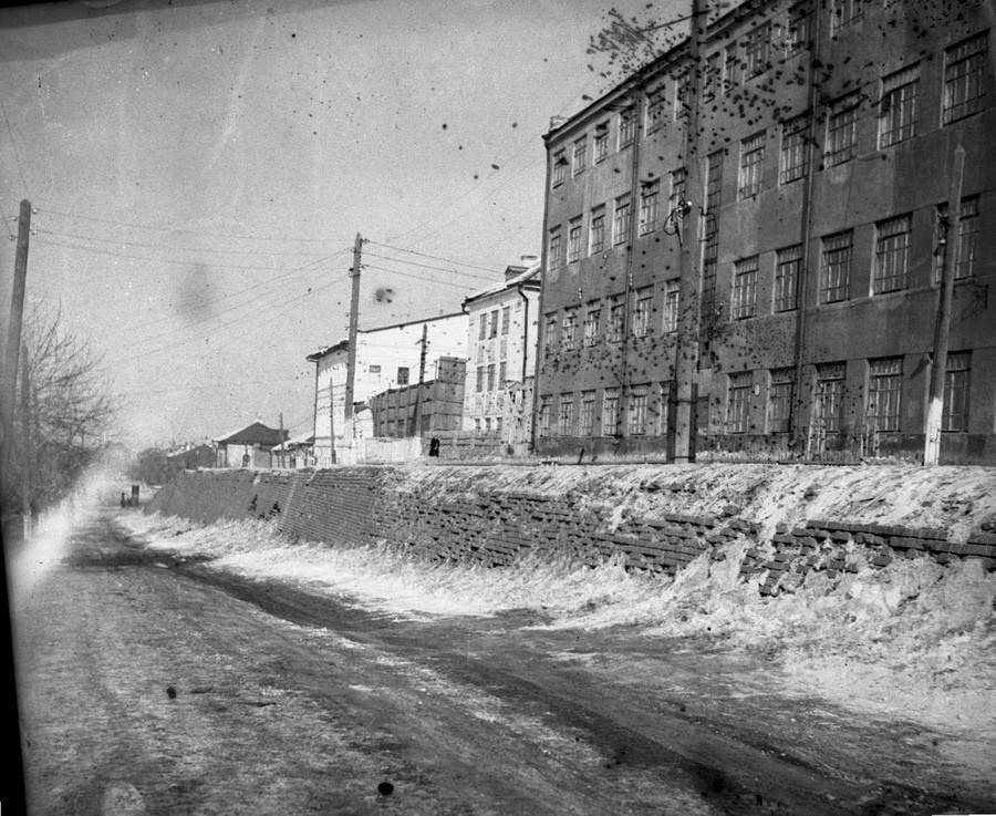 Одна из улиц старой Самары, 1950 - 1951, г. Куйбышев