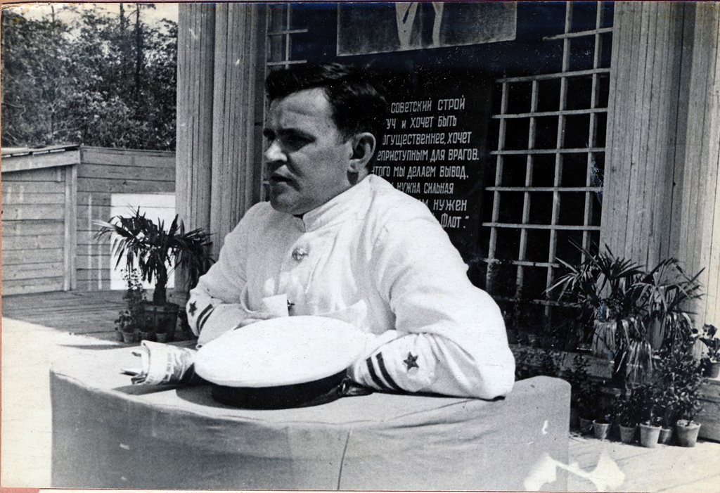 Выступление на митинге лейтенанта Скорнякова, 1939 год, г. Москва