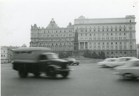 Лубянка, 1970-е, г. Москва. Ныне Лубянская площадь.&nbsp;