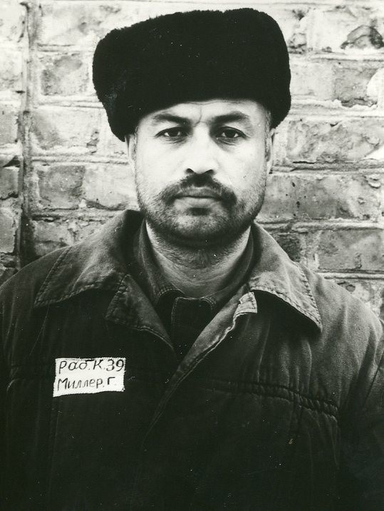 Генрих Миллер в день освобождения из заключения, 1982 год. Борец за право советских немцев на репатриацию, политзаключенный в 1981–1982 годах.