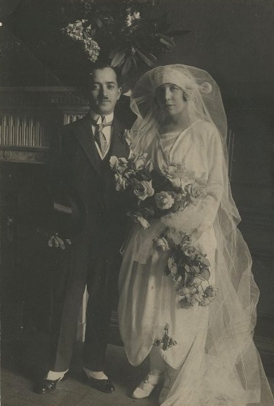 Молодожены. Парный портрет, 1920-е