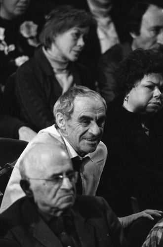 Зиновий Гердт на «Неделе совести» в ДК МЭЛЗ, 19 - 26 ноября 1988, г. Москва