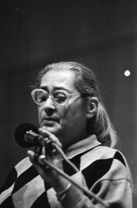 Елена Боннэр на «Неделе совести» в ДК МЭЛЗ, 19 - 26 ноября 1988, г. Москва