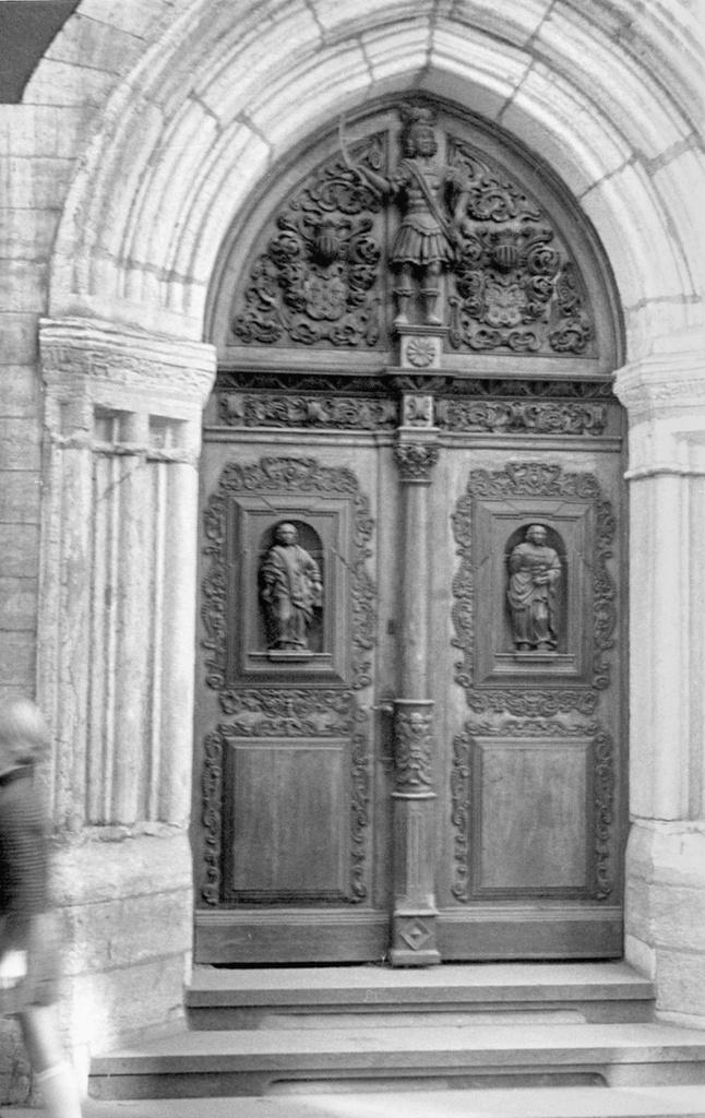 Старинные двери, июнь - август 1964, Эстонская ССР, г. Таллин. 
