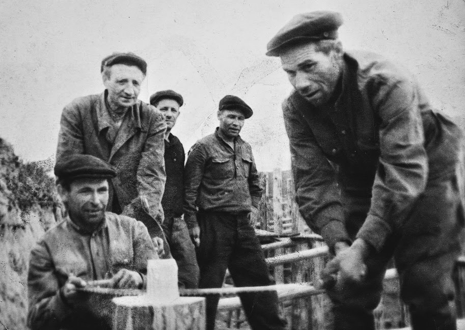 Бригада строителей, 1948 - 1954, г. Чита. 