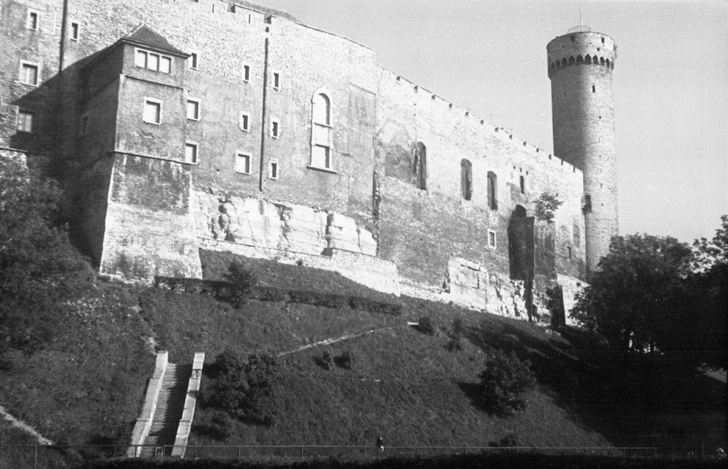 Ревельская крепость в Таллине и башня Длинный Герман, июнь - август 1964, Эстонская ССР, г. Таллин. 