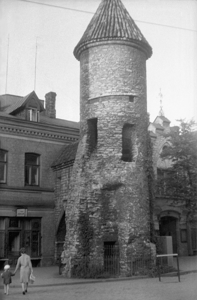 Вируские ворота в Таллине, июнь - август 1964, Эстонская ССР, г. Таллин. 
