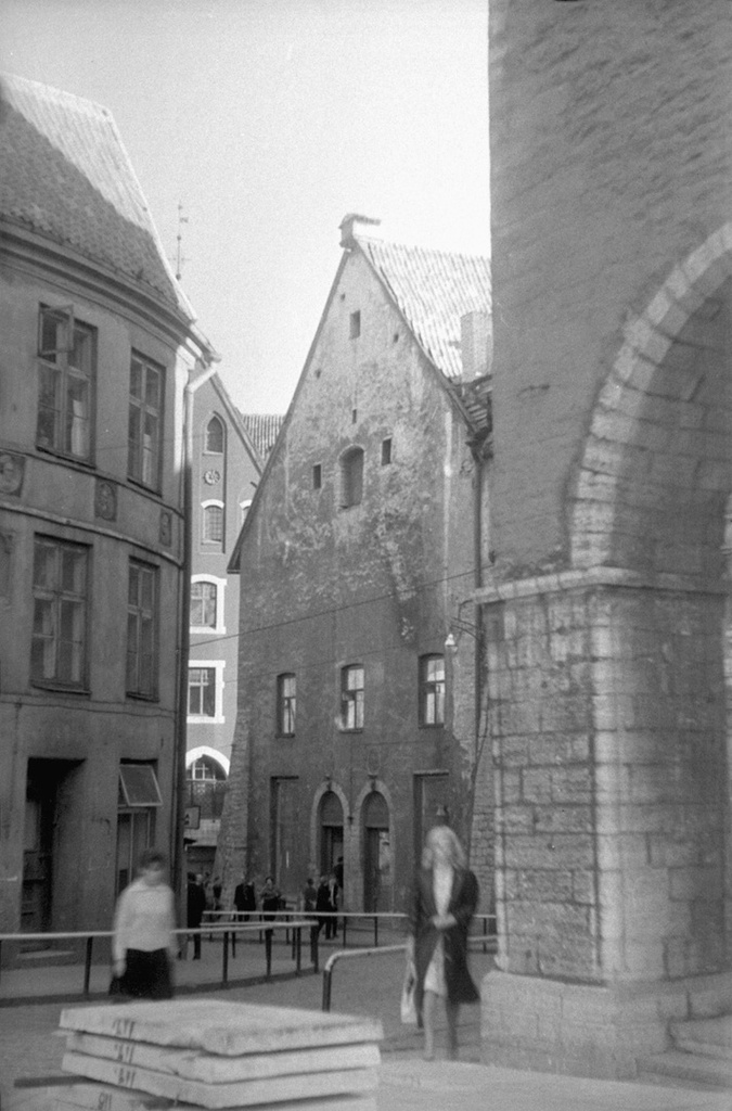Архитектура старого Таллина, июнь - август 1964, Эстонская ССР, г. Таллин. 