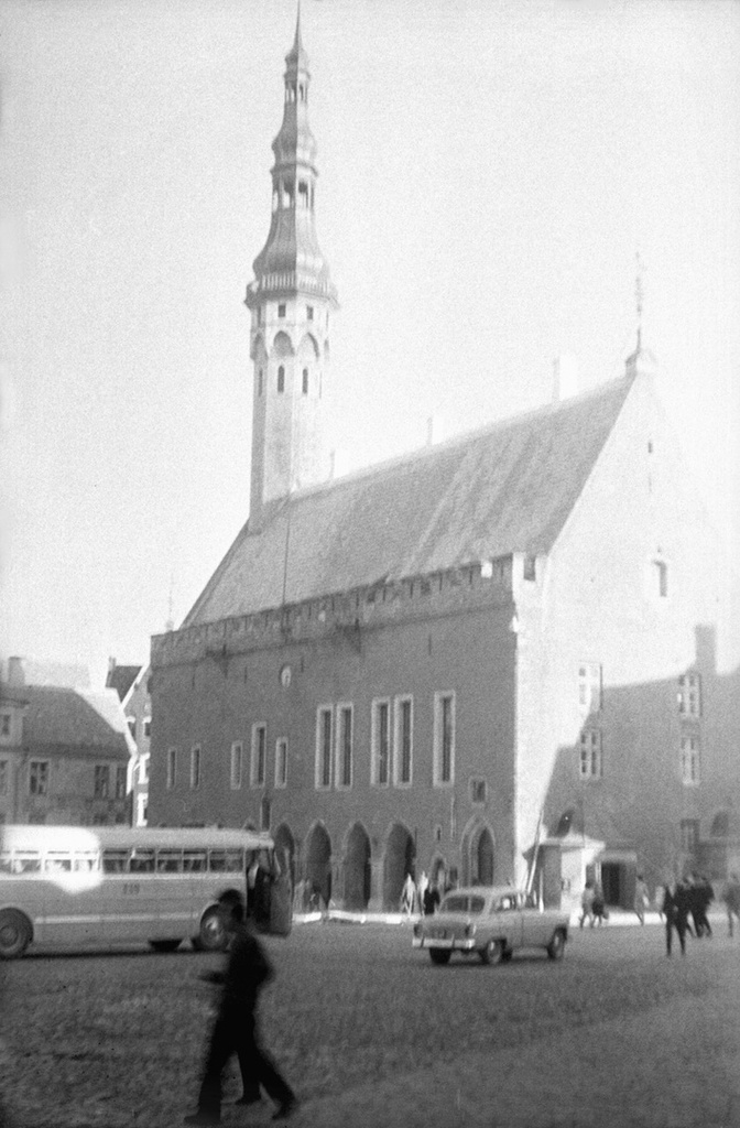 Таллинская Ратуша, июнь - август 1964, Эстонская ССР, г. Таллин. 