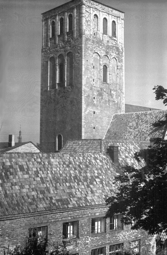 Церковь Нигулисте в Таллине, июнь - август 1964, Эстонская ССР, г. Таллин. 