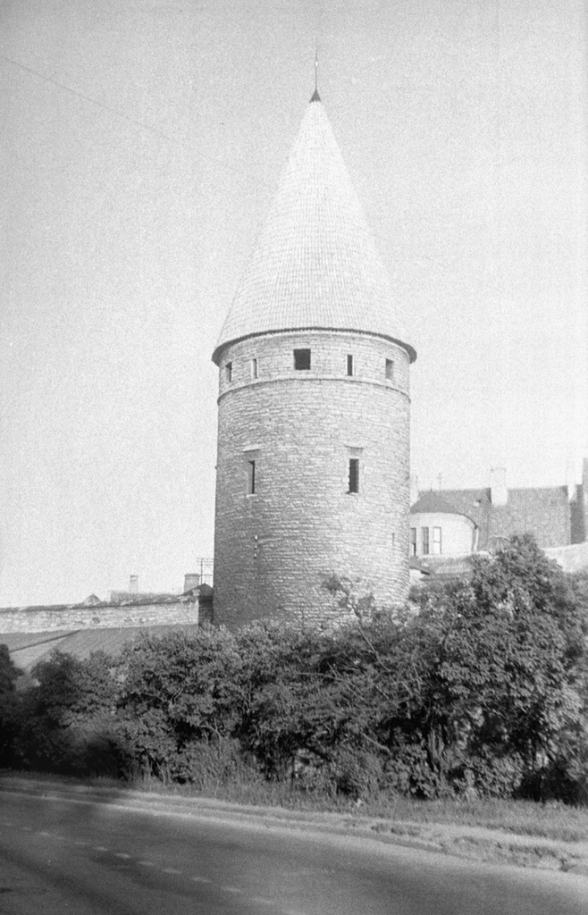 Башни старого Таллина, июнь - август 1964, Эстонская ССР, г. Таллин. 