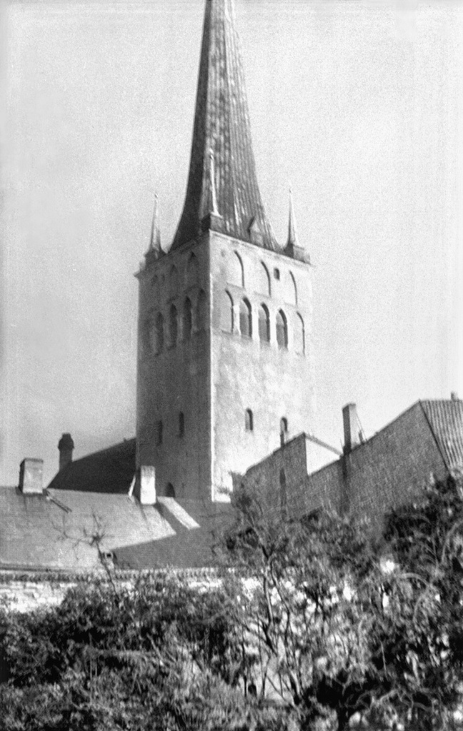 Церковь Олевисте в Таллине, июнь - август 1964, Эстонская ССР, г. Таллин. 