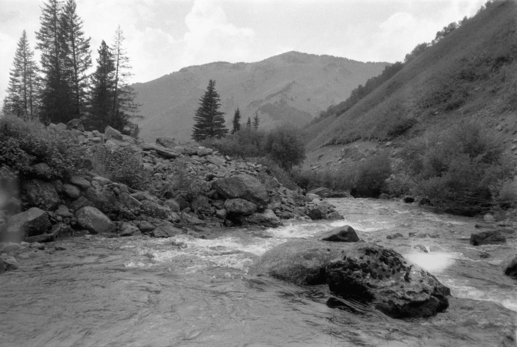 Горная река Собачья, 12 августа 1989, Горно-Алтайская АО, Усть-Коксинский р-н. 