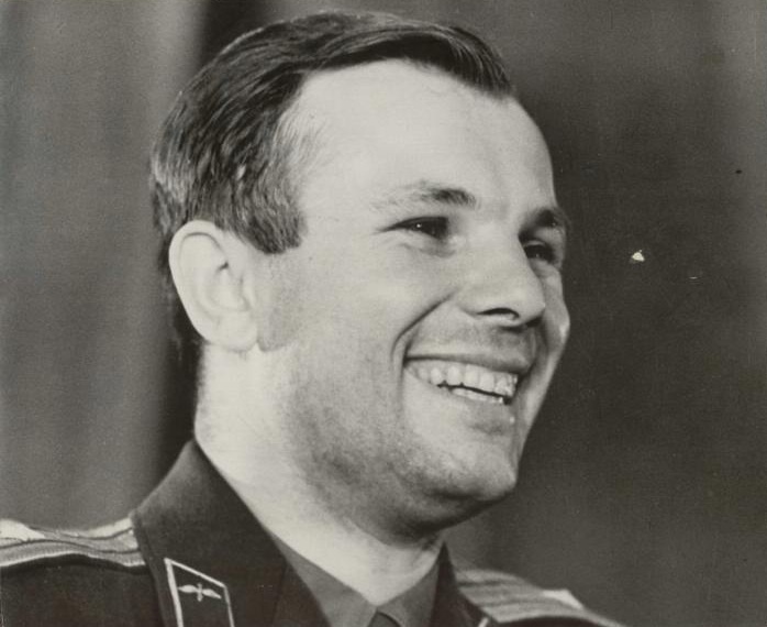 Юрий Гагарин, 1962 год. Выставка «Улыбающийся космос» и видео «Быть первым!» с этой фотографией.
