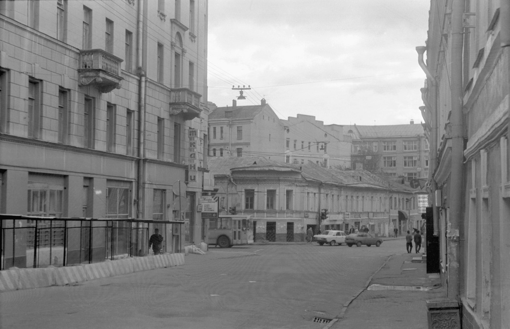 Московские улицы начала 1990-х годов, 1 июня 1991 - 15 октября 1992, г. Москва. 