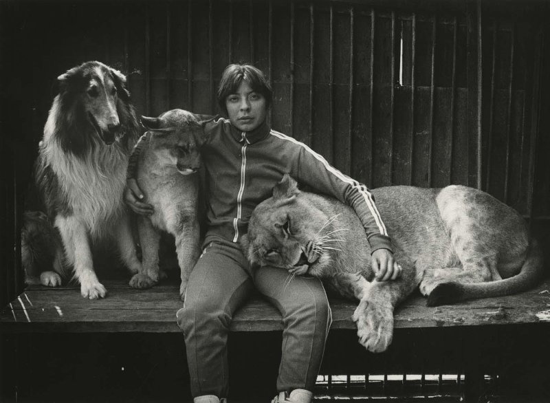 В цирке, 1983 год, Молдавская ССР, г. Кишинев. Выставка «Советская Молдавия» с этой фотографией.