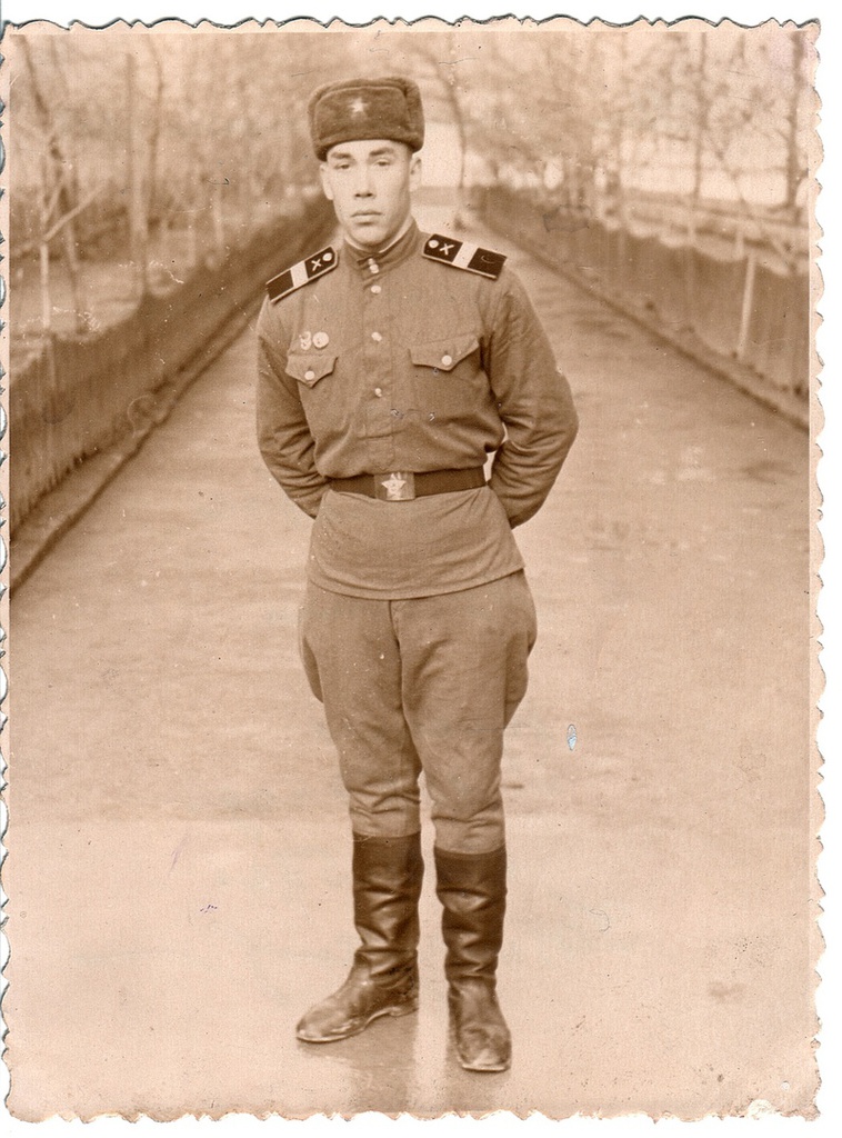Юрий Костров. Служба в армии, 1957 год. 