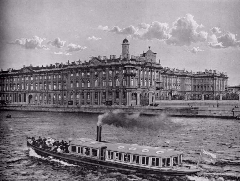 Зимний дворец, 1902 - 1904, г. Санкт-Петербург. Выставка «Эрмитаж снаружи и внутри» с этой фотографией.&nbsp;