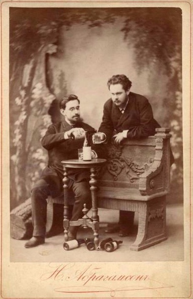 Двойной мужской портрет, 1890 год, г. Санкт-Петербург
