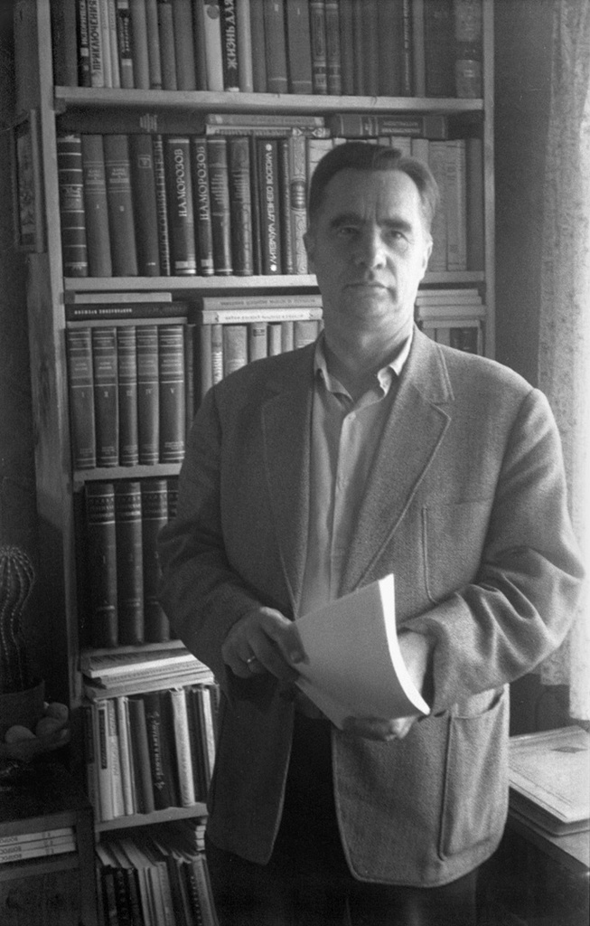 Писатель Павел Федорович Беликов, июнь - август 1964, Эстонская ССР, у. Харьюмаа, вол. Козе, пос. Козе-Ууемыйза. 
