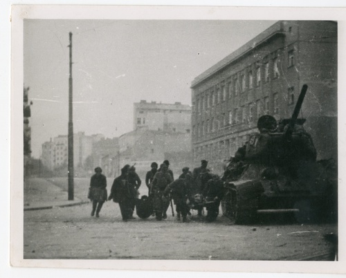 Танки в городе, 16 - 19 октября 1944, г. Белград