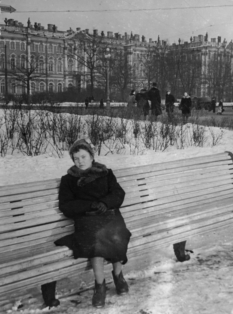 Ида Александровна Шарыпова, 1954 год, г. Ленинград
