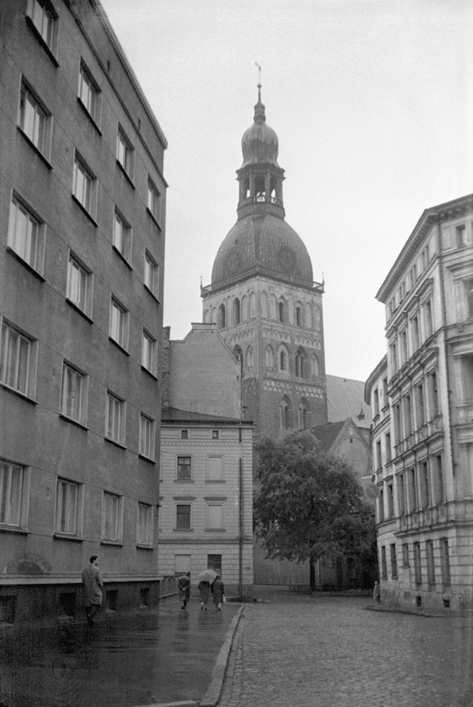 Домский собор в старой Риге, 1 июня 1963 - 1 сентября 1963, Латвийская ССР, г. Рига. 