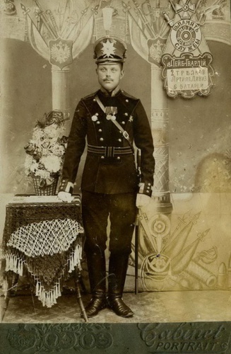 Н. Е. Сухомлинов  во время службы в лейб-гвардии артдивизии, 1911 - 1914