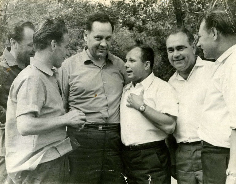 Встреча шахтеров Восточного Донбасса с Юрием Гагариным, 1962 - 1963