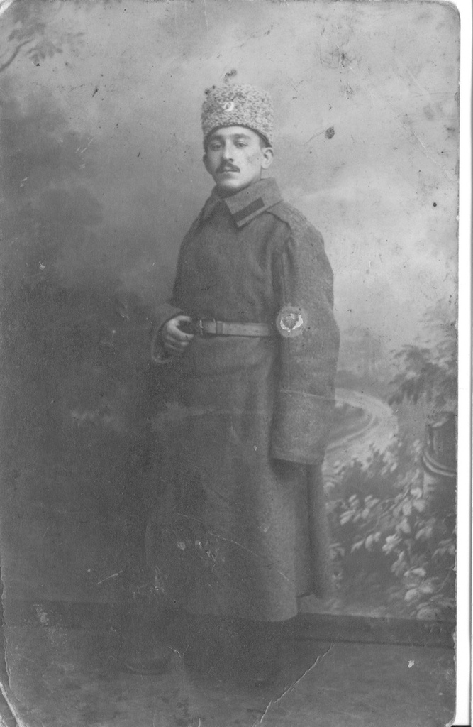 Василий Федорович Молчанов, 1914 - 1917, Польша. Фотография их архива Михаила Сазонова.