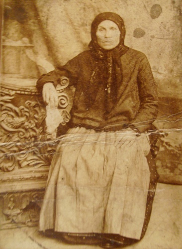 Бабушка народного художника Василия Нечитайло, 1917 год