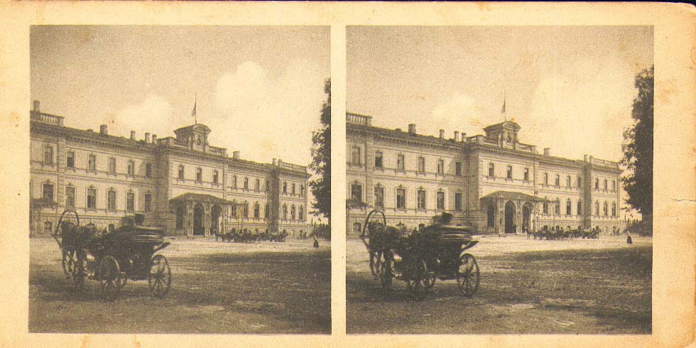 Здание вокзала Балтийской железной дороги в городе Ораниенбауме, 1900 - 1910, Санкт-Петербургская губ., г. Ораниенбаум. Ныне город Ломоносов.