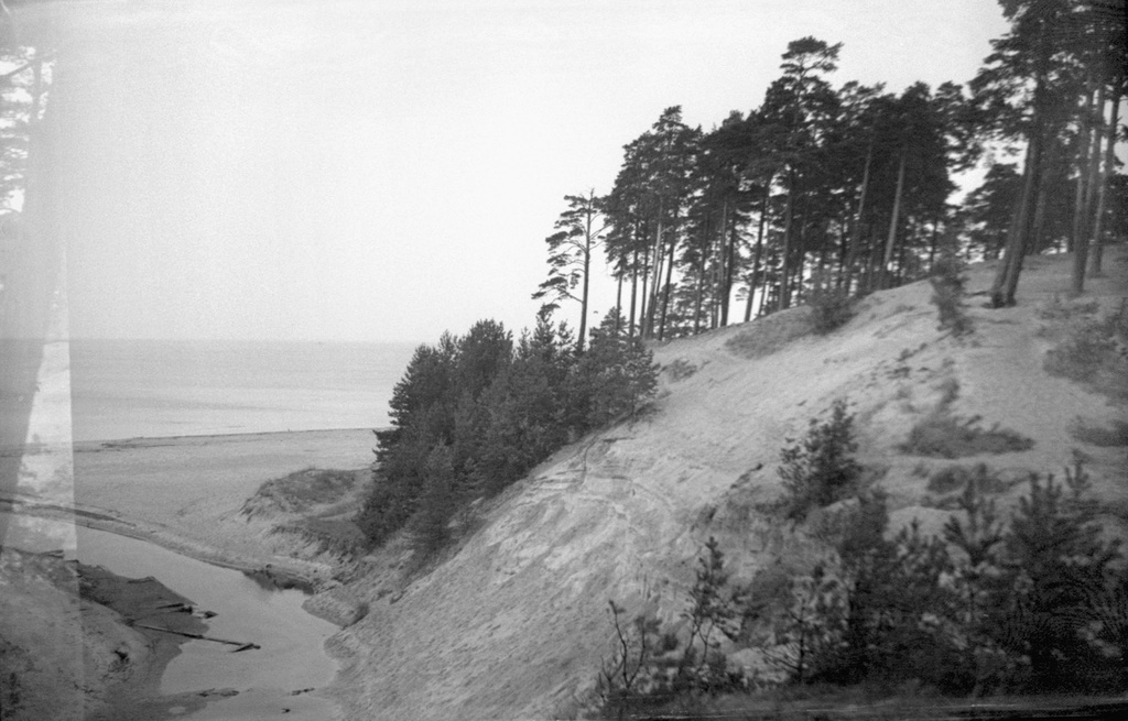 Берег Рижского залива, июнь - август 1963, Латвийская ССР. 