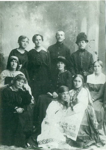 Педагогическая конференция в Макарьеве-на-Унже, 1921 год, Костромская губ., г. Макарьев
