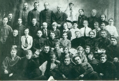 Макарьевская уездная педагогическая конференция, декабрь 1924, Костромская губ., г. Макарьев