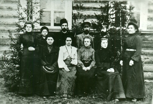Сельская интеллигенция села Матвеево, 1900 год, Костромская губ., с. Матвеево