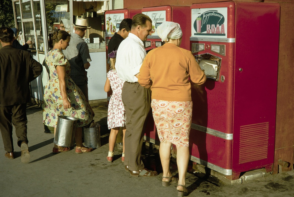 Автоматы с газированной водой, 8 января 1959 - 1 июля 1964, г. Москва. 