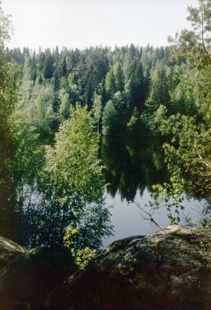Озеро в Карелии, 1 июля 1977 - 30 августа 1977, Карельская АССР, Сортавальский р-н. 