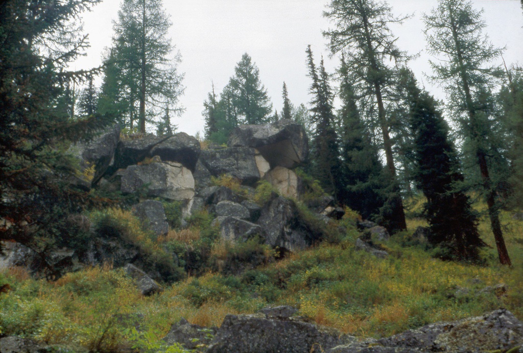 Каменные осыпи горного Алтая, 21 - 22 августа 1989, Горно-Алтайская АО, Усть-Коксинский р-н. 