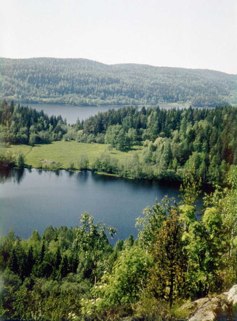 Озера в Карелии, 20 мая 1977 - 30 августа 1977, Карельская АССР, Сортавальский р-н. 