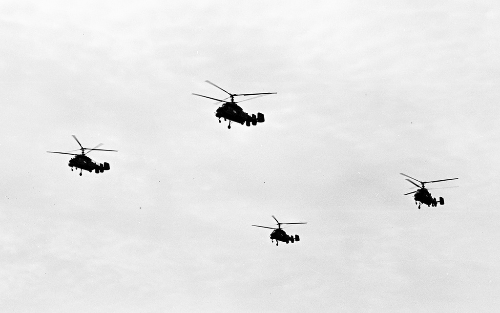 Вертолеты, 1970 год