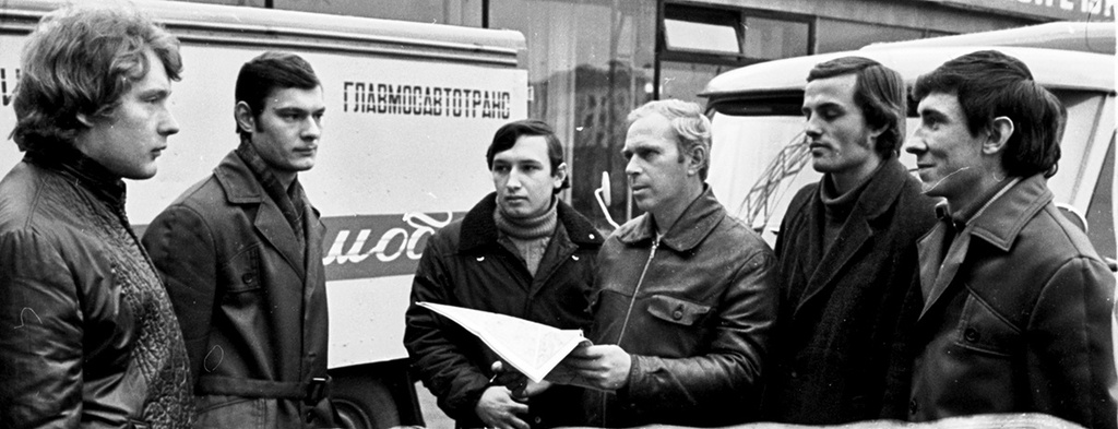 Первые электромобили в опытной эксплуатации, 15 сентября 1975, г. Москва. Черкизовский мясокомбинат.